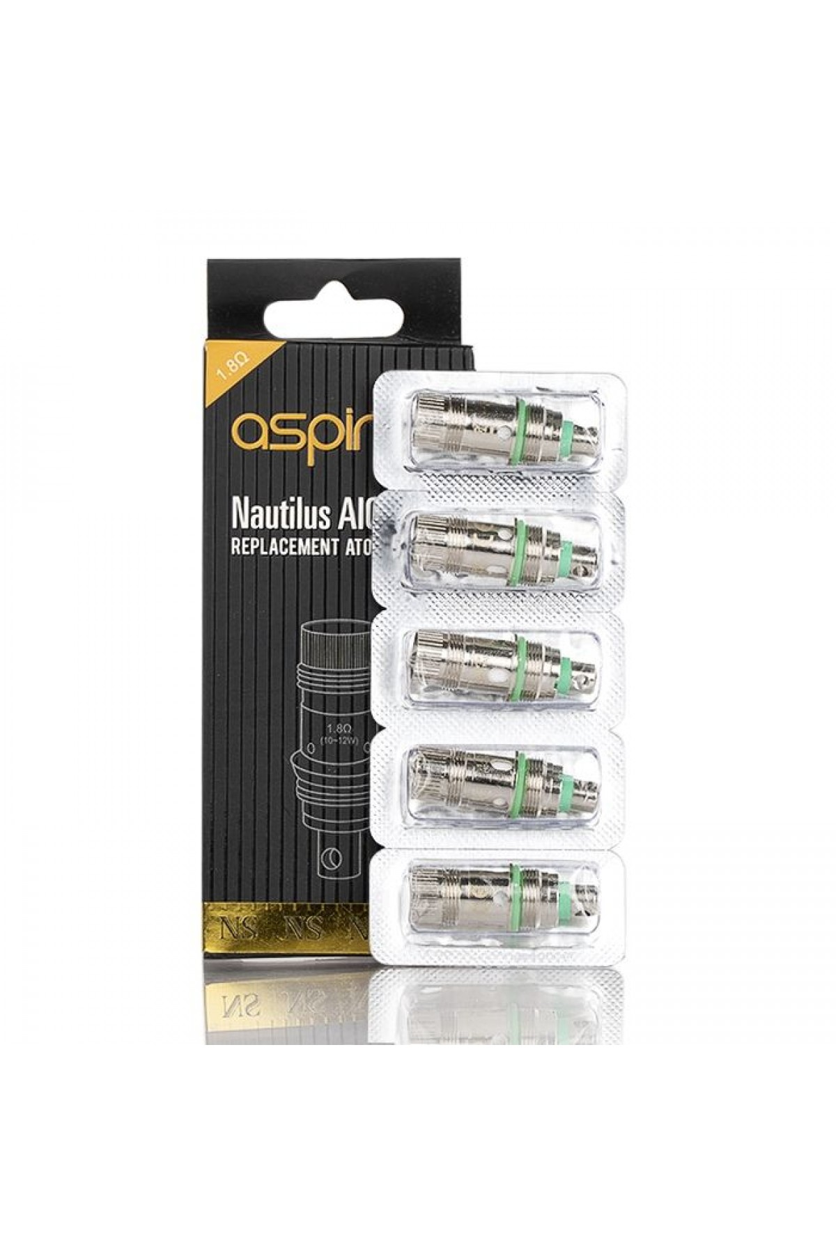 Aspire BVC Atomizer Başlığı (Nautilus Coil) (5 Adet)