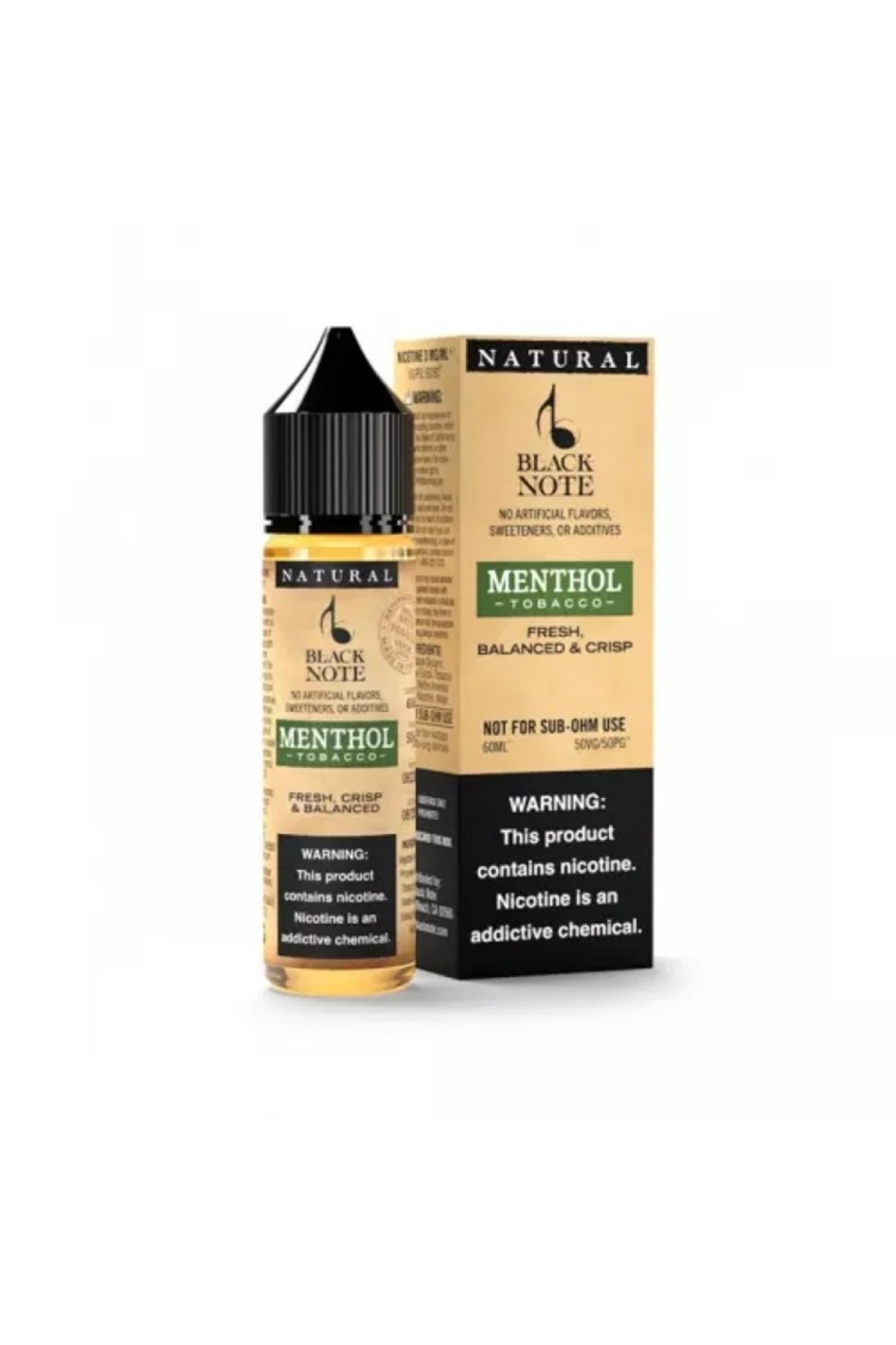 Black Note - Menthol Tobacco 60ML (Mentollü Tütün)