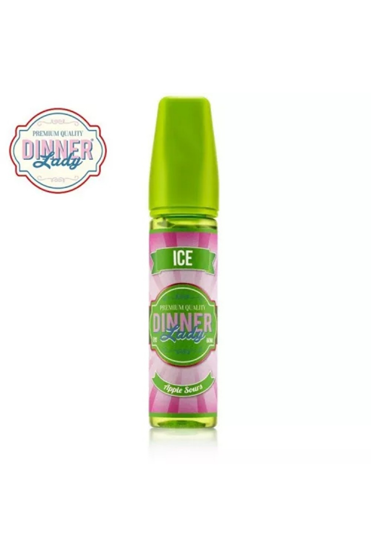 Dinner Lady - Apple Sours Ice SWEETS 60ML (Elma Şekeri, Buz)