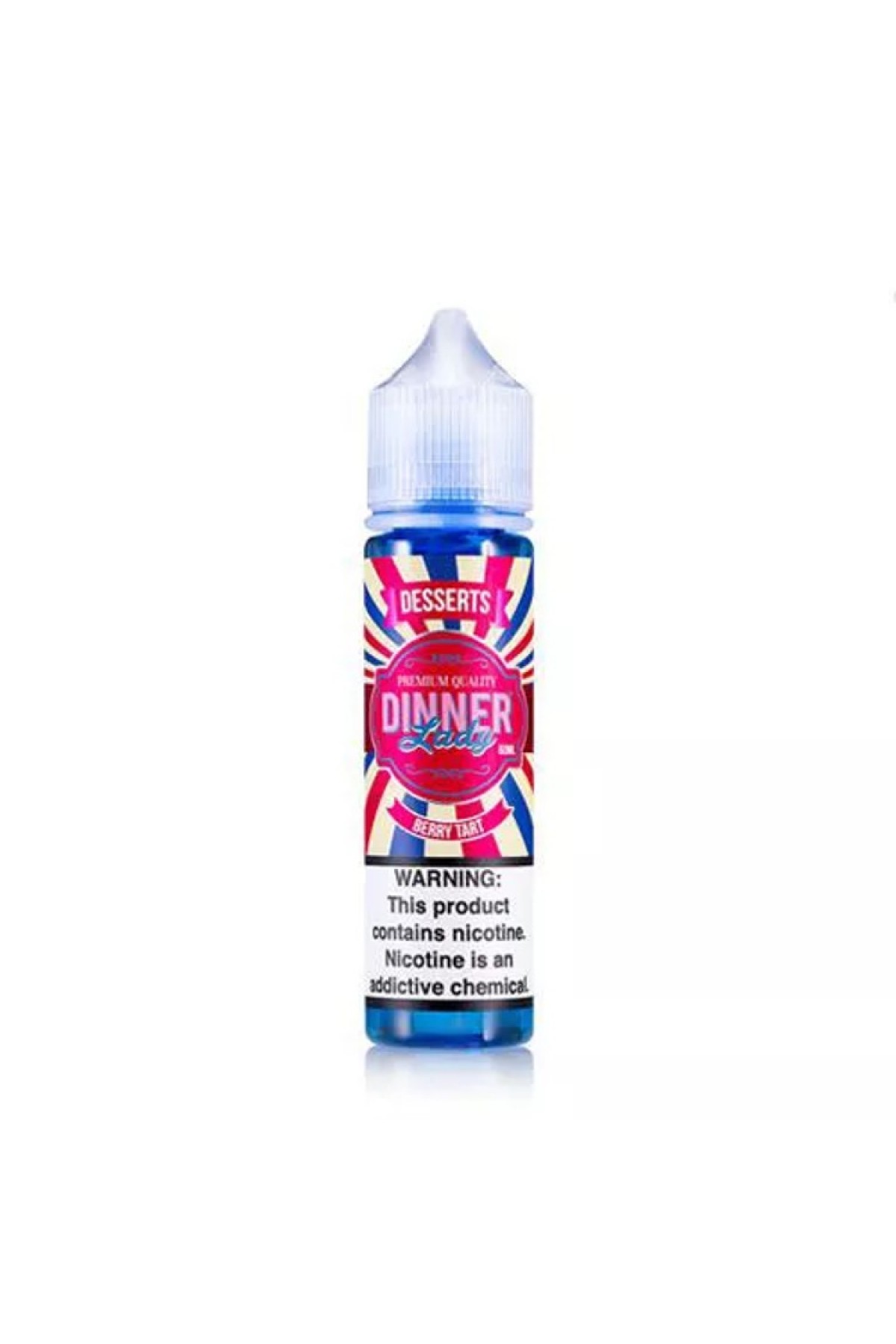 Dinner Lady - Berry Tart SWEETS 60ML (Ahududu, Yaban Mersini, Bisküvi, Vanilyalı Muhallebi)