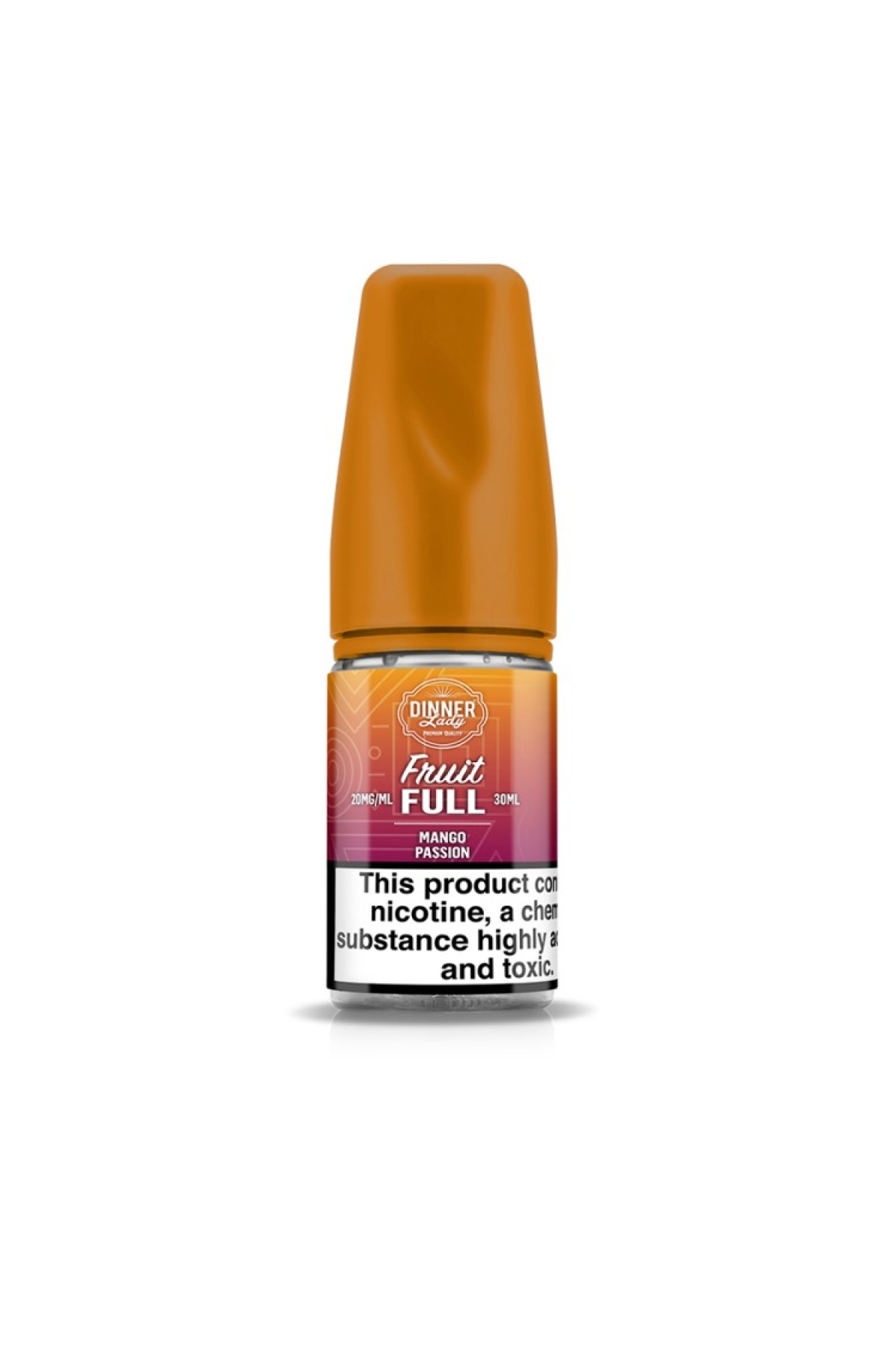 Dinner Lady Fruit Full - Mango Passion Salt 30ML (Mango, Çarkıfelek Meyvesi)