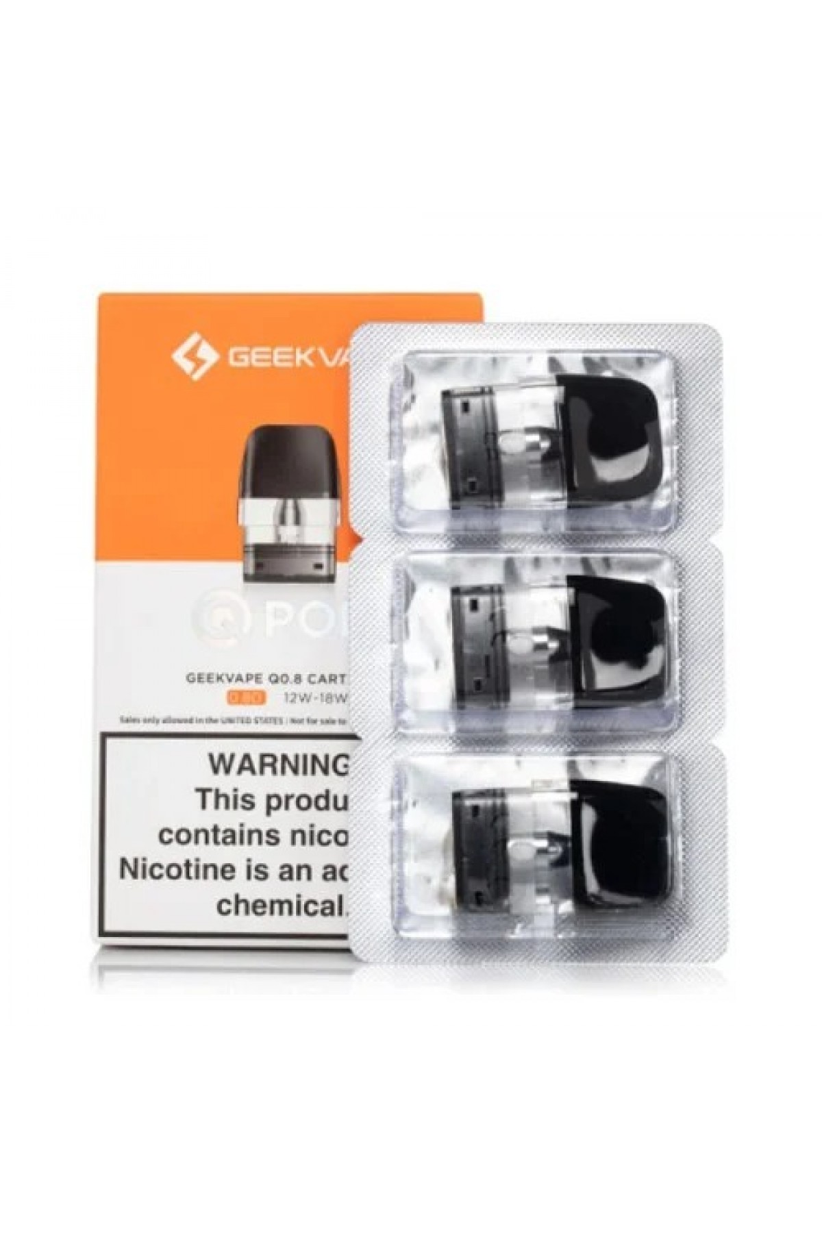 Geekvape Q Pod Yedek Kartuş (Geekvape Q Kartuş) (3 Adet)