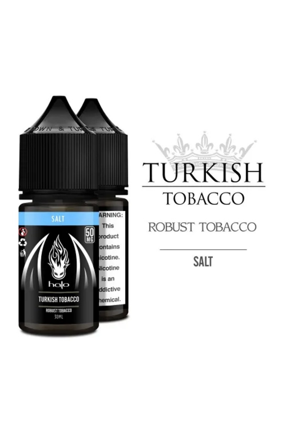 Halo - Turkish Tobacco Salt (30ML) (Türk Tütünü)