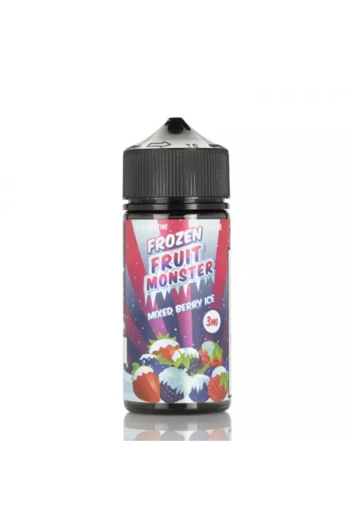 Jam Monster - Frozen Fruit Monster Mixed Berry Ice 100ML (Çilek, Yabanmersini, Ahududu, Mentol)