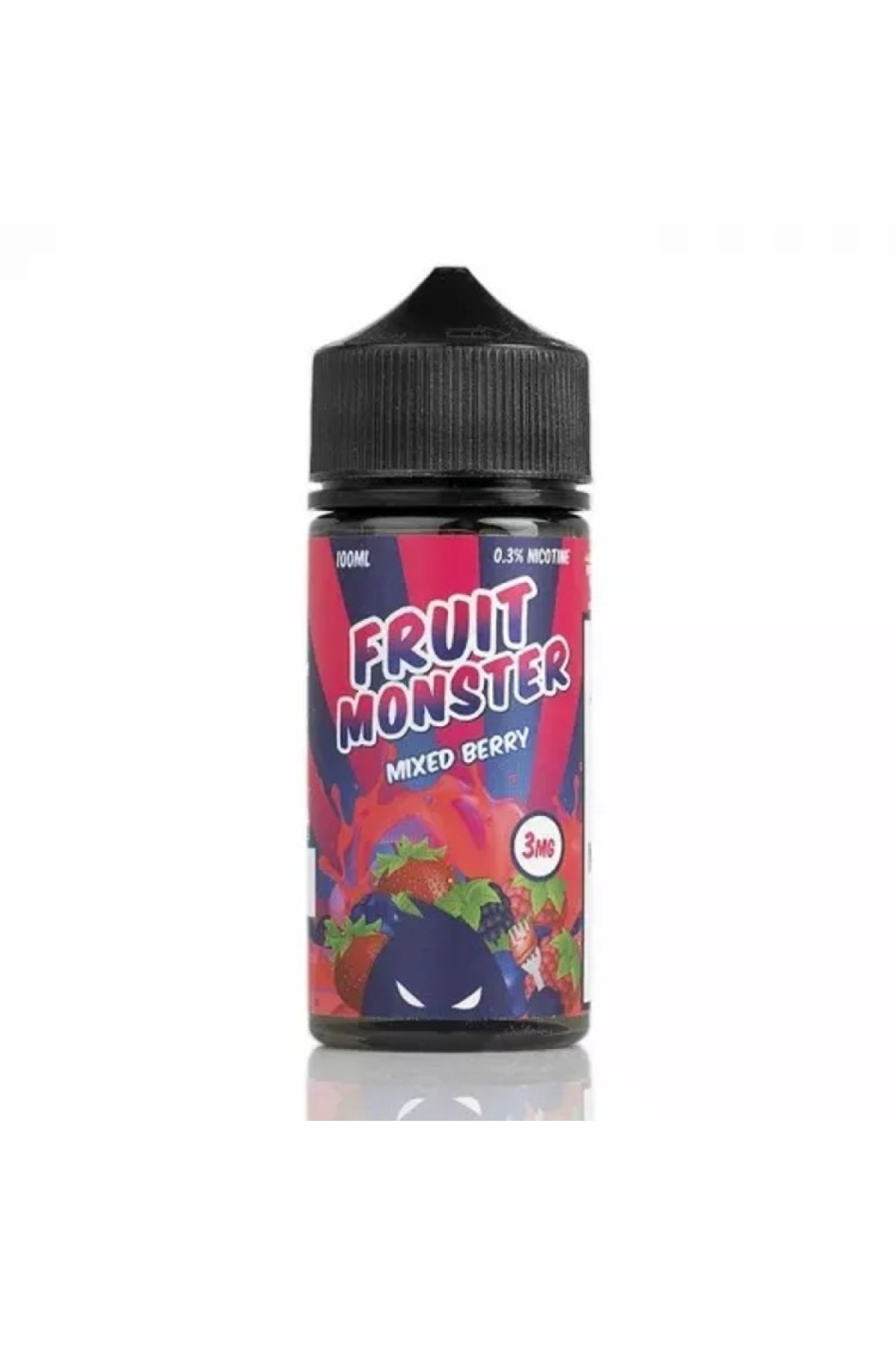 Jam Monster - Fruit Monster Mixed Berry 100ML (Çilek, Yabanmersini, Ahududu)