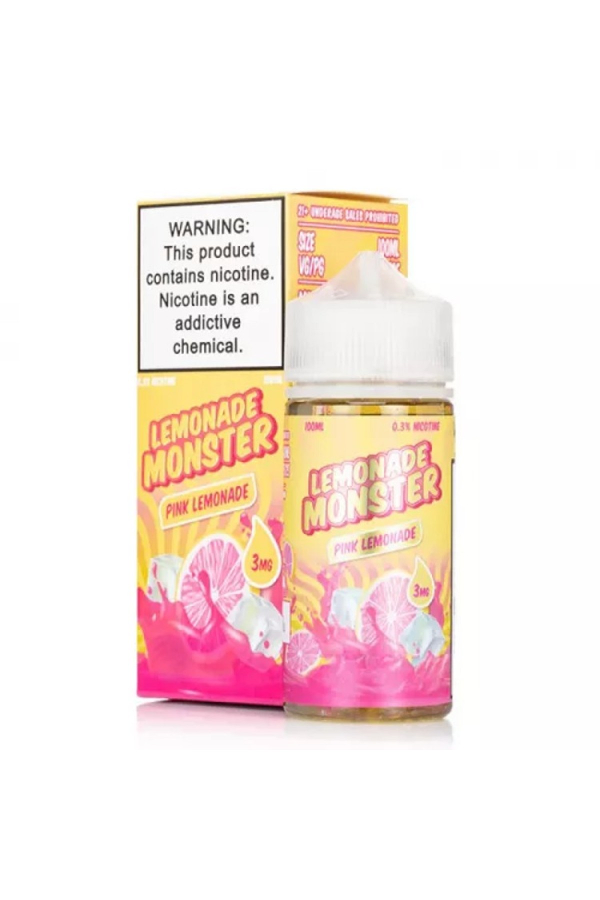 Jam Monster - Lemonade Monster Pink Lemonade 100ML (Limon, Orman Meyveleri, Limonata)