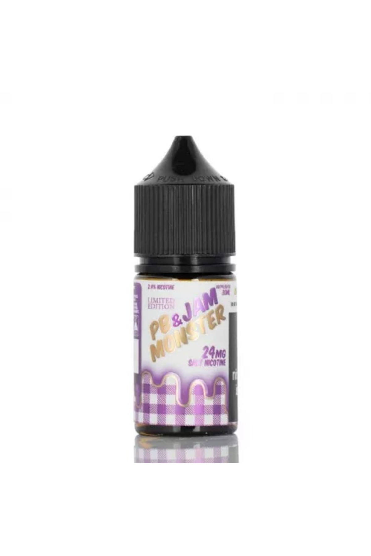 Jam Monster & PB - Grape Salt 30ML (Üzüm, Fıstık Ezmesi, Kızarmış Tost Ekmeği)