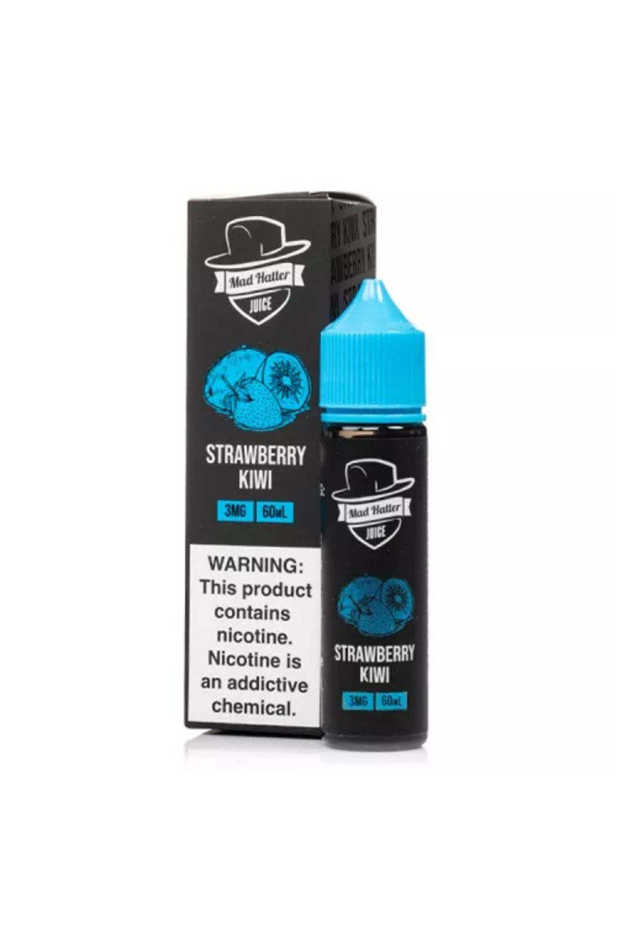 Mad Hatter - Strawberry Kiwi 60ML (Çilek, Kivi)