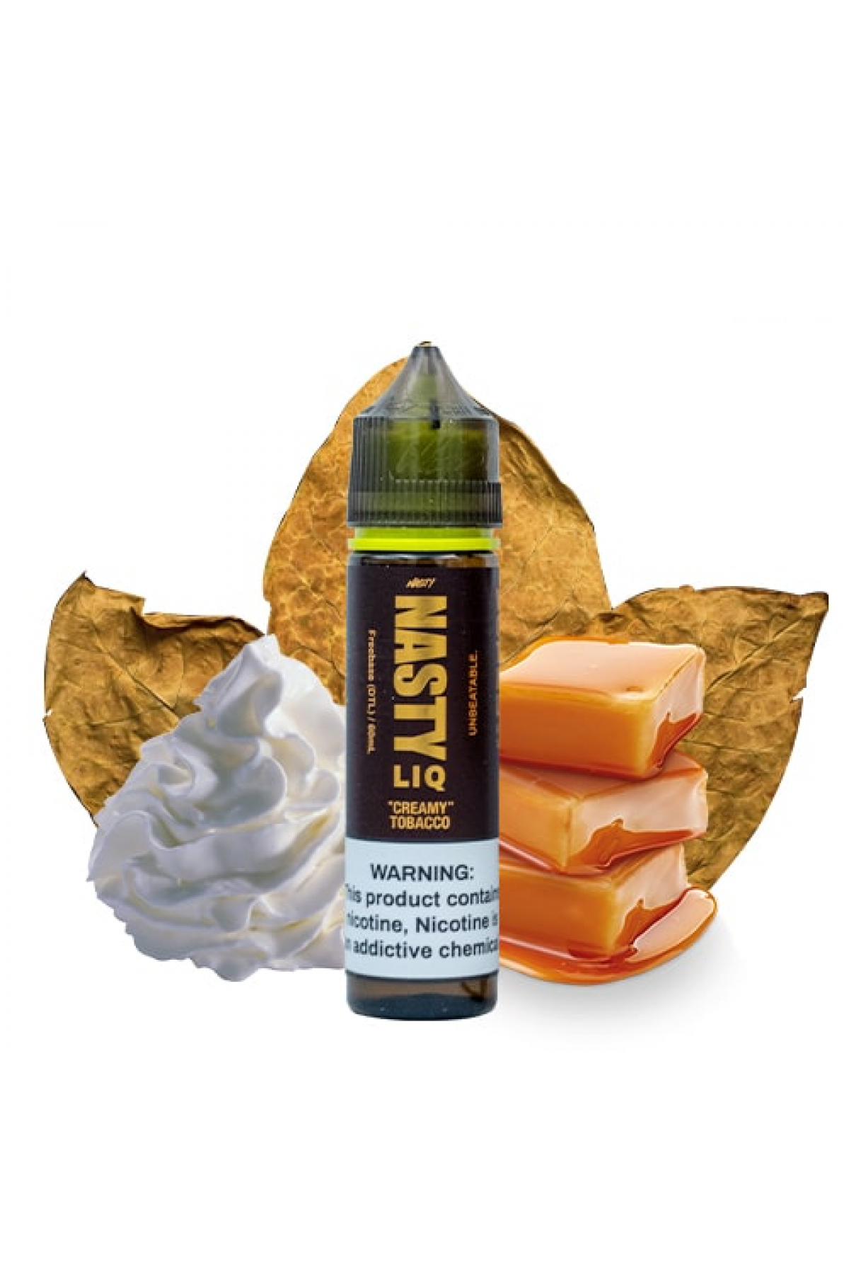 Nasty Juice Liq Series - Creamy Tobacco 60ML (Tütün, Karamel, Krema)