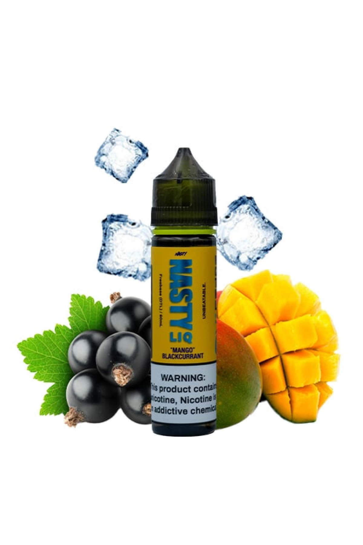 Nasty Juice Liq Series - Mango Blackcurrant 60ML (Mango, Frenk Üzümü, Hafif Mentol)