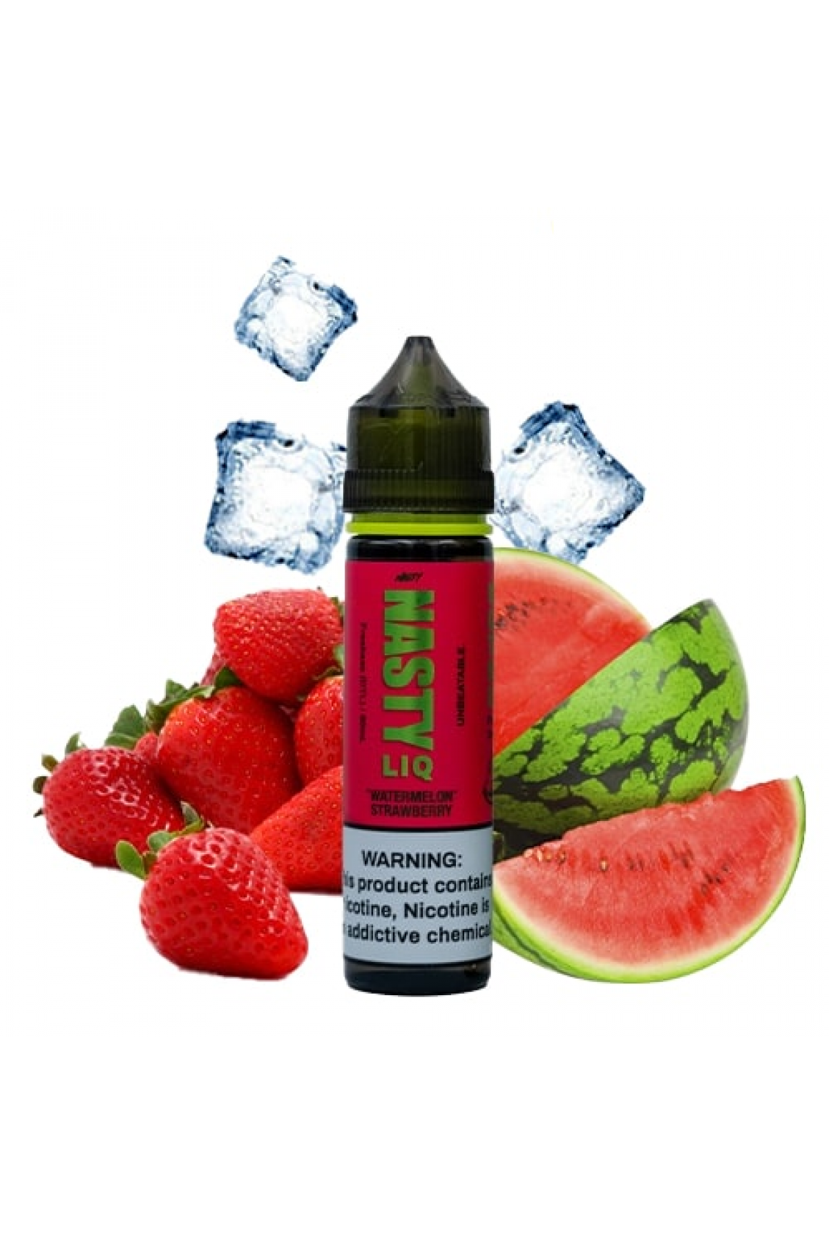 Nasty Juice Liq Series - Watermelon Strawberry 60ML (Karpuz, Çilek, Hafif Mentol)