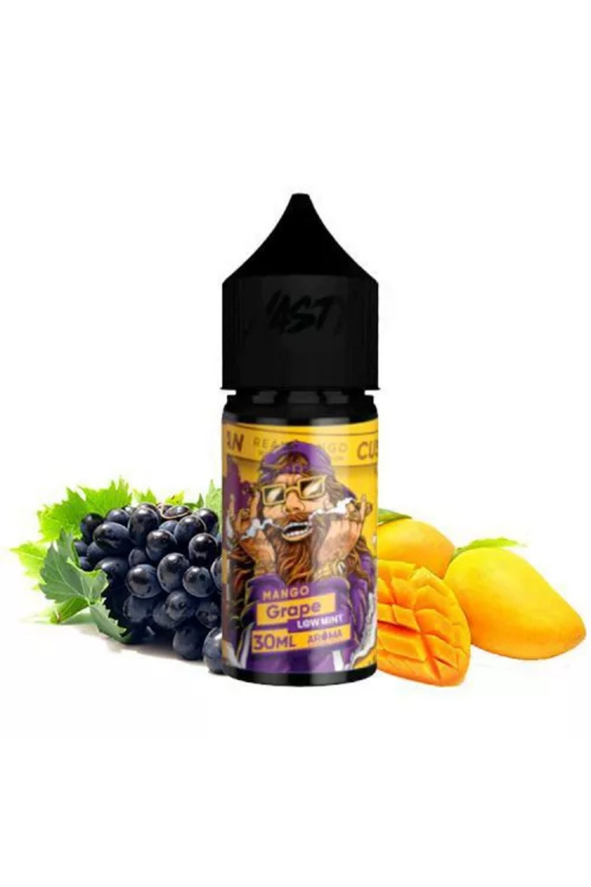 Nasty Salt Cushman Serisi - Mango Grape 30ML (Mango, Üzüm, Hafif Mentol)