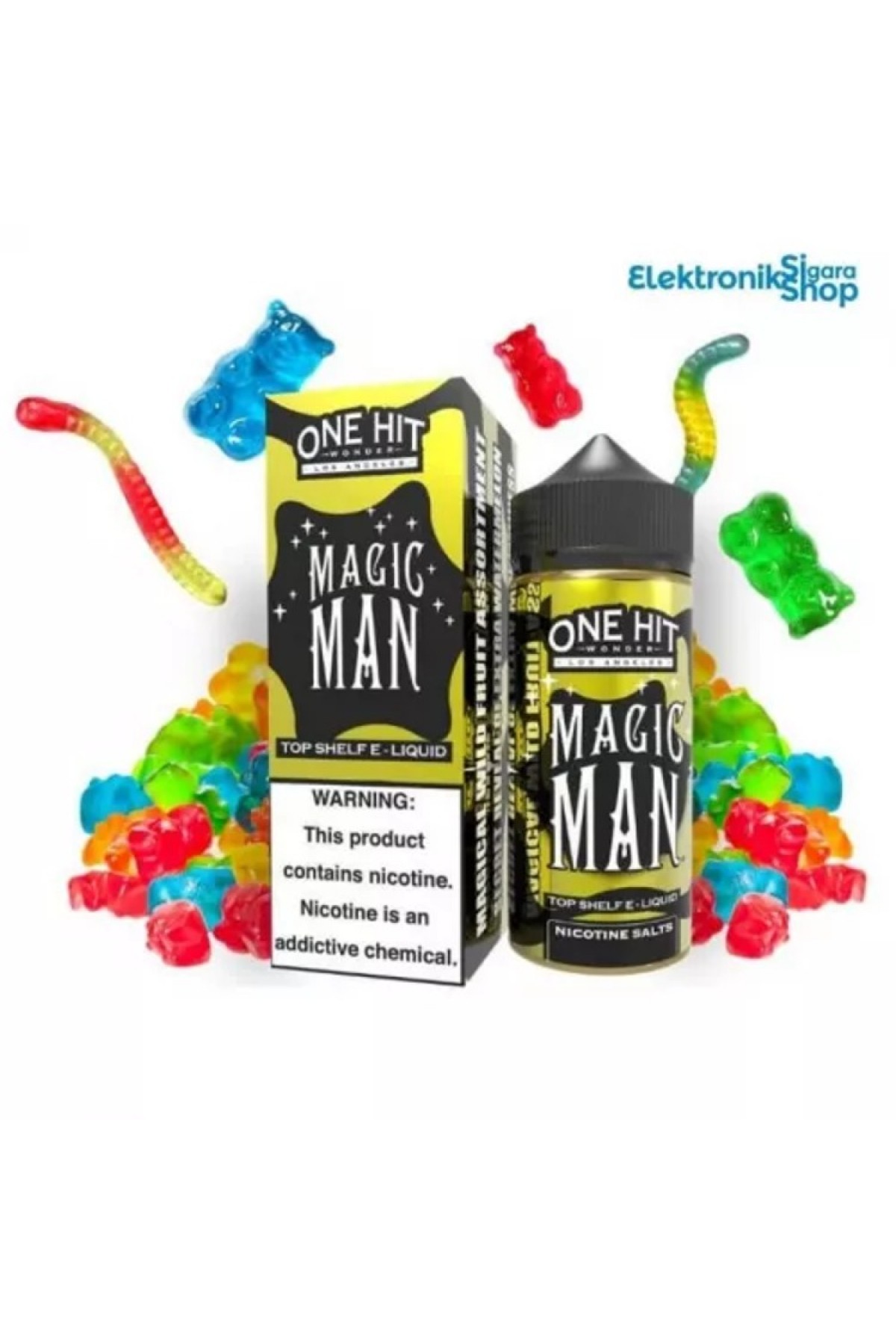 One Hit Wonder - Magic Man 100ML (Karışık Meyve, Karpuzlu Jelibon)