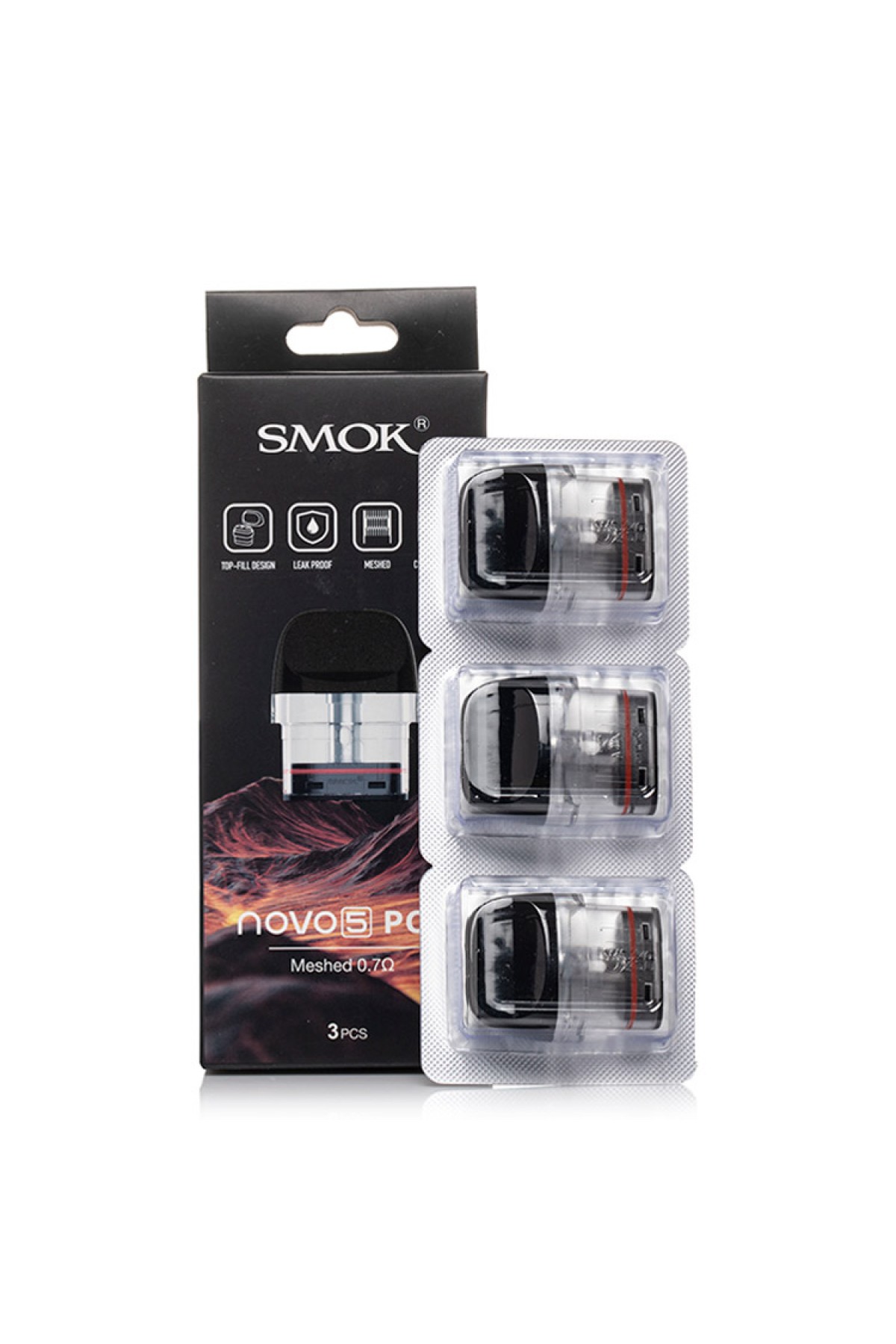 Smok Novo 5 Yedek Kartuş (3 Adet)