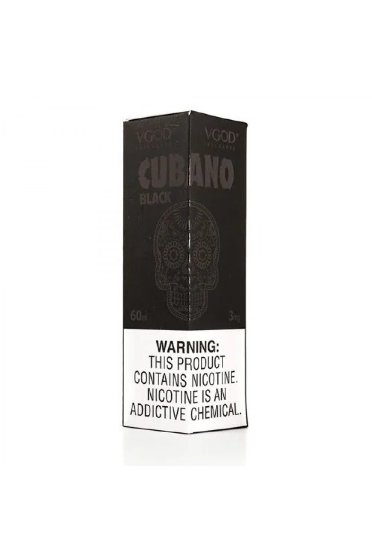 VGOD - Cubano Black 60ML (Küba Tütünü, Vanilyalı Muhallebi)