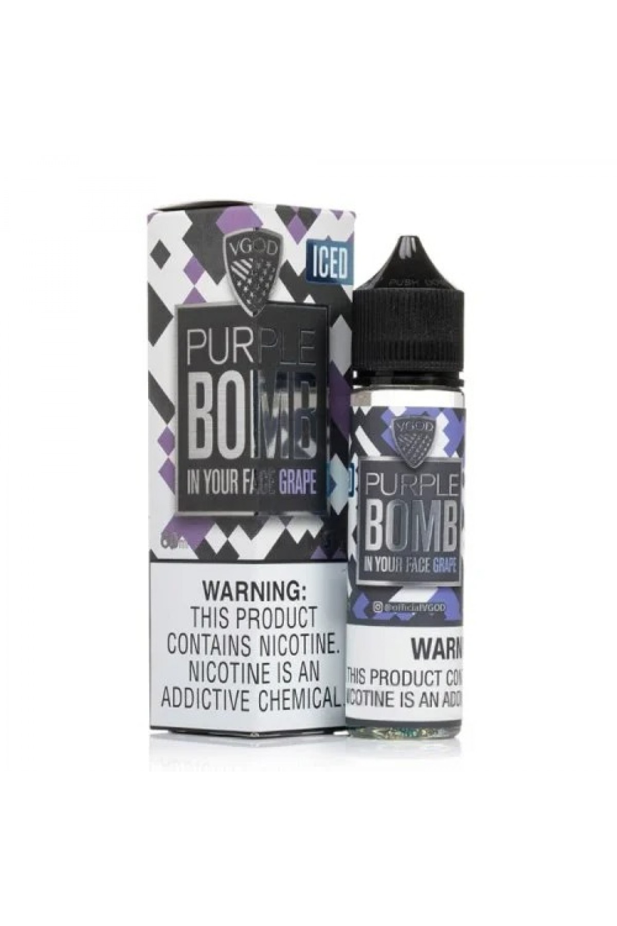 VGOD - Purple Bomb ICED 60ML (Siyah Üzüm, Mentol)