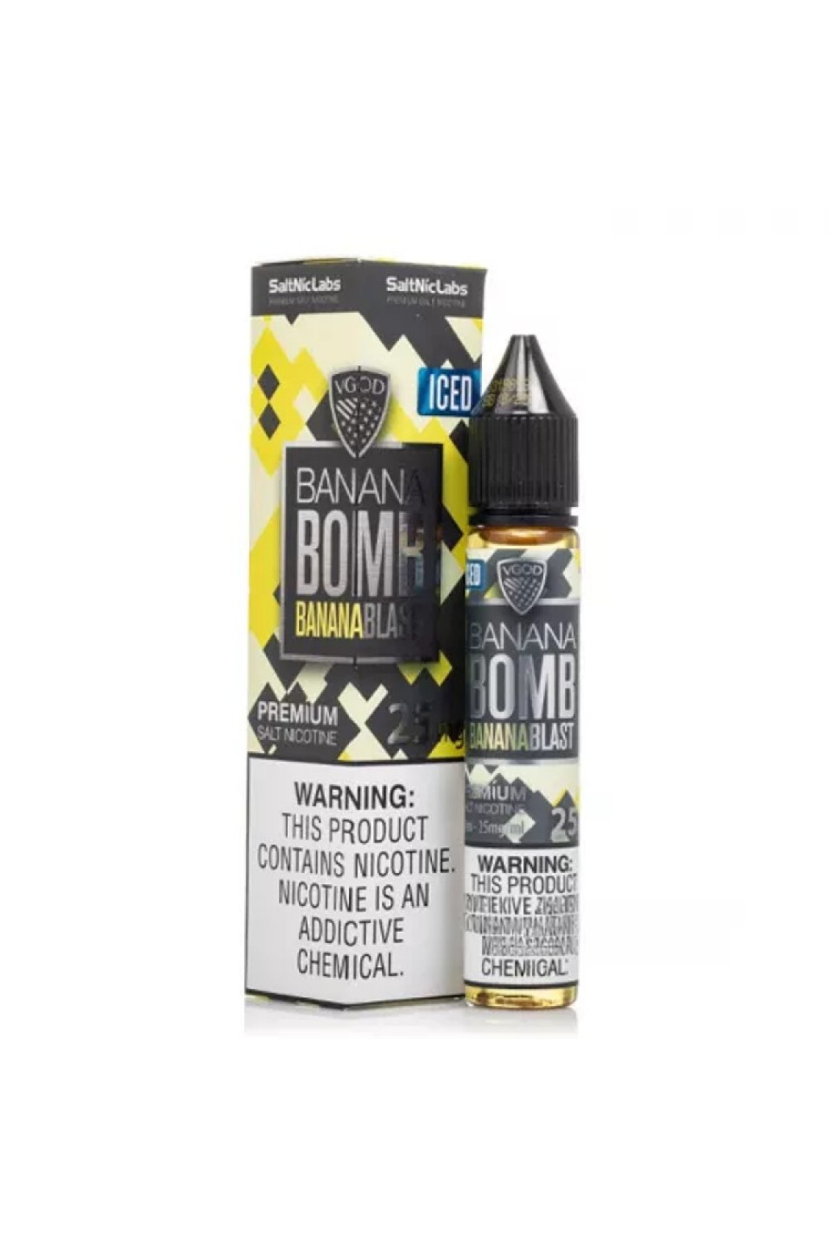 VGOD SaltNic - Banana Bomb ICED 30ML (Muz, Mentol)