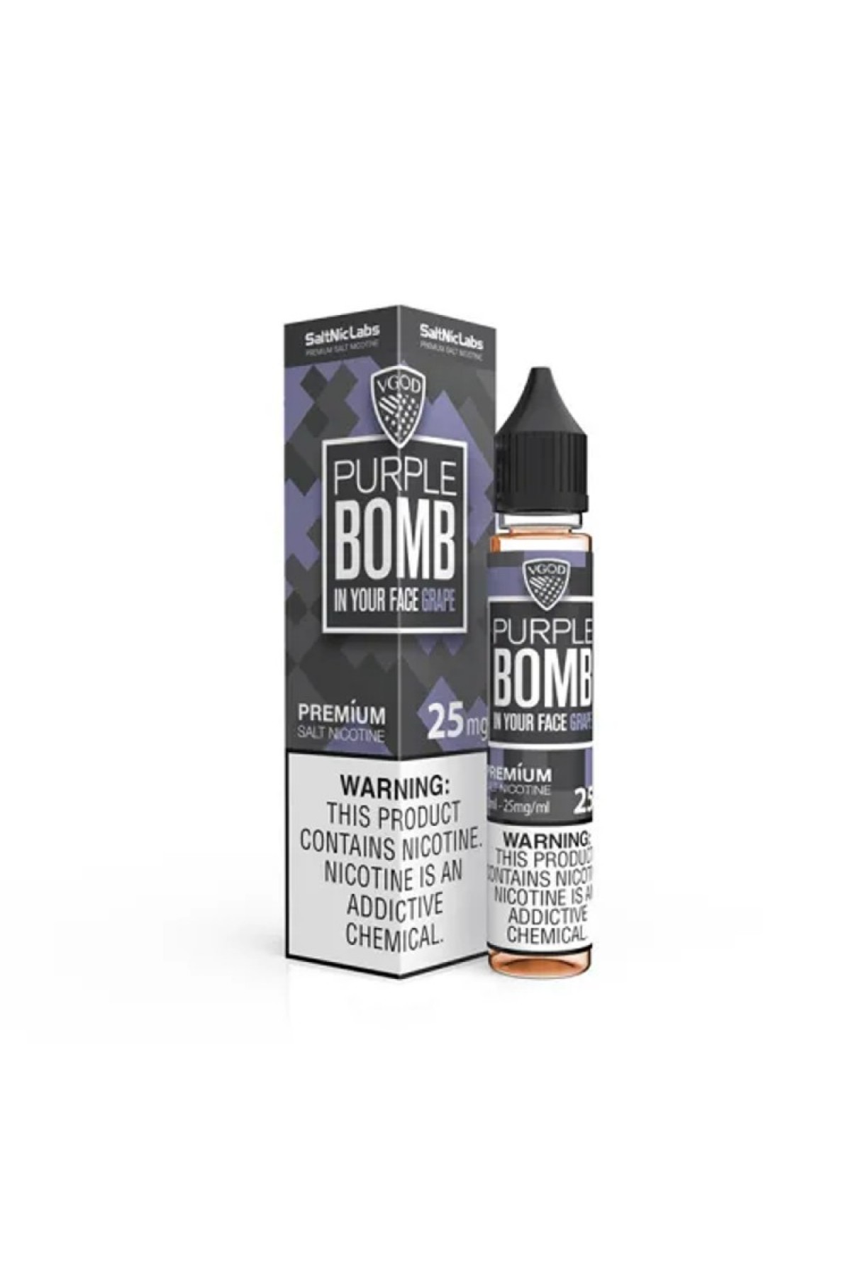 VGOD SaltNic - Purple Bomb 30ML (Siyah Üzüm)