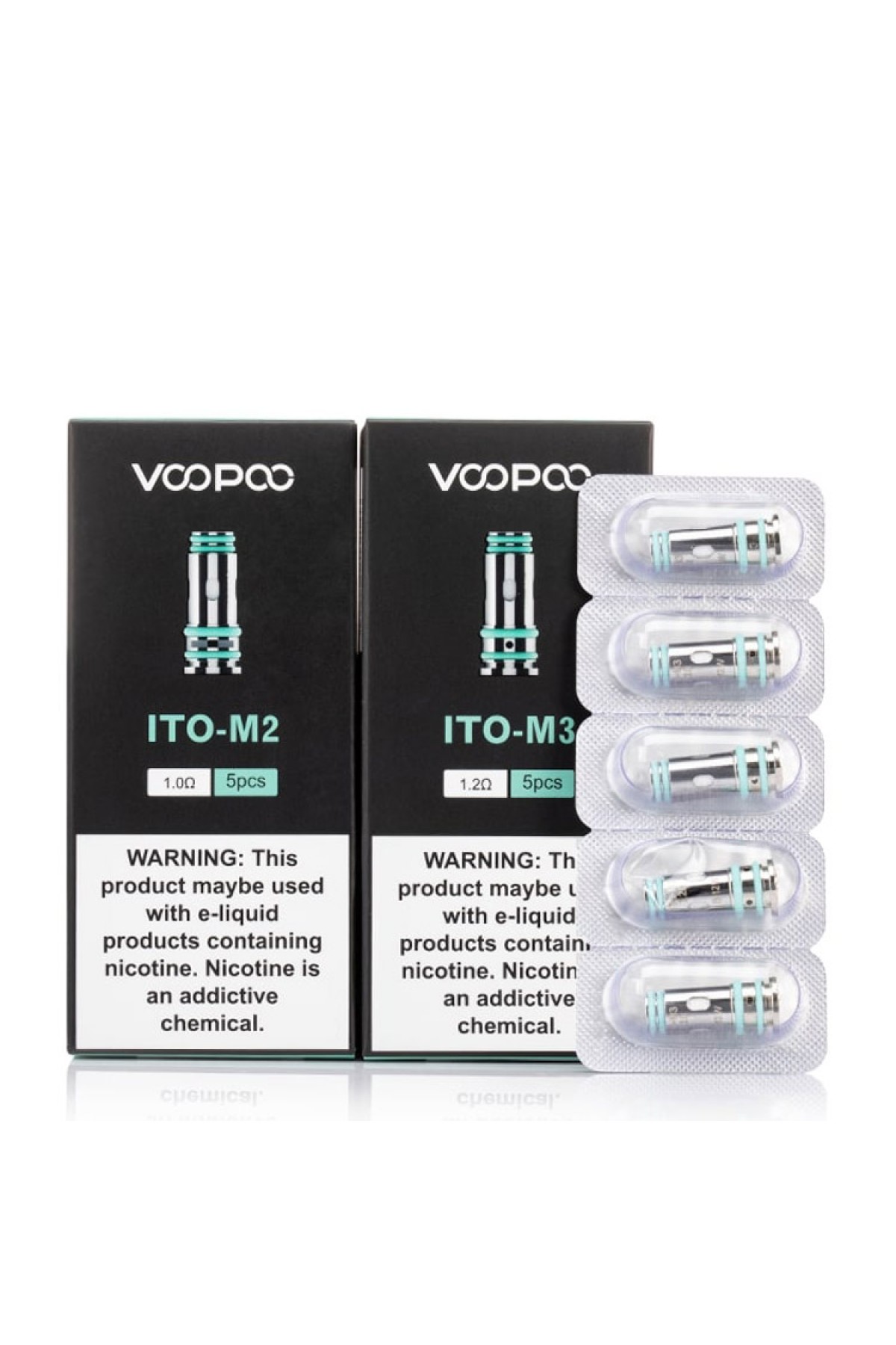 Voopoo ITO Atomizer Başlığı (ITO Coil) (5 Adet)