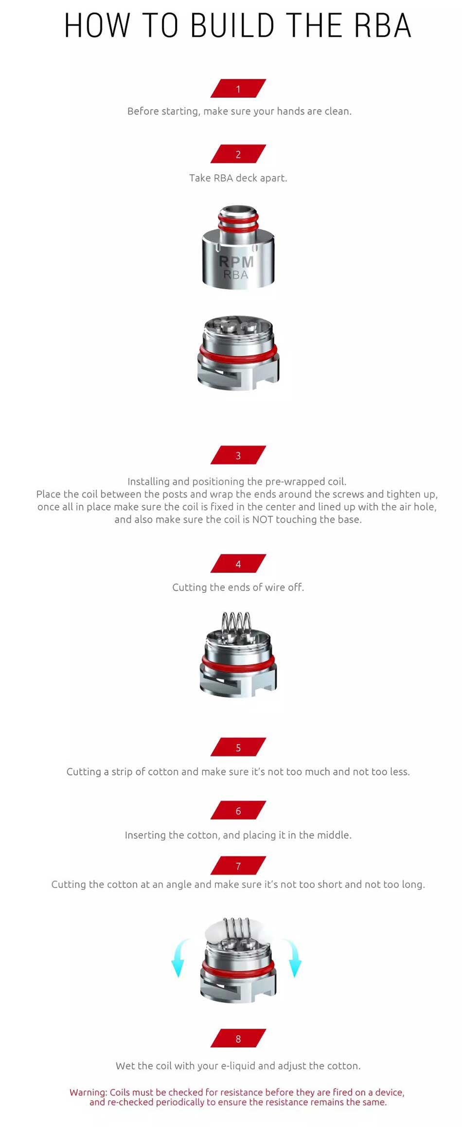 SMOK RPM RBA Coil